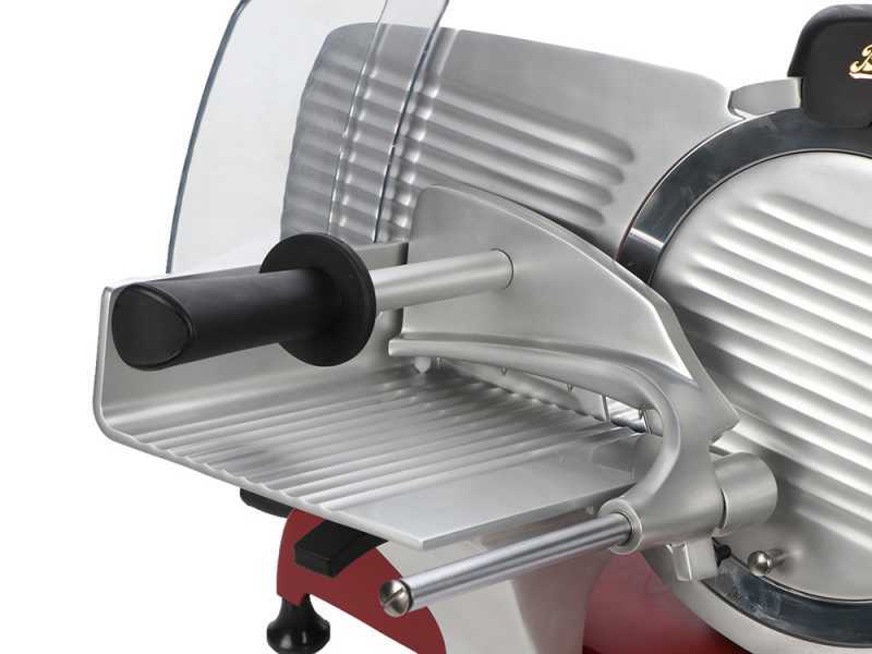 Berkel Red Line 250 Rouge Opaque - Trancheuse professionnelle avec lame en acier de 250 mm