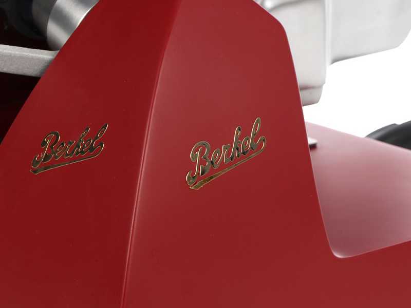 Berkel Red Line 250 Rouge Opaque - Trancheuse professionnelle avec lame en acier de 250 mm