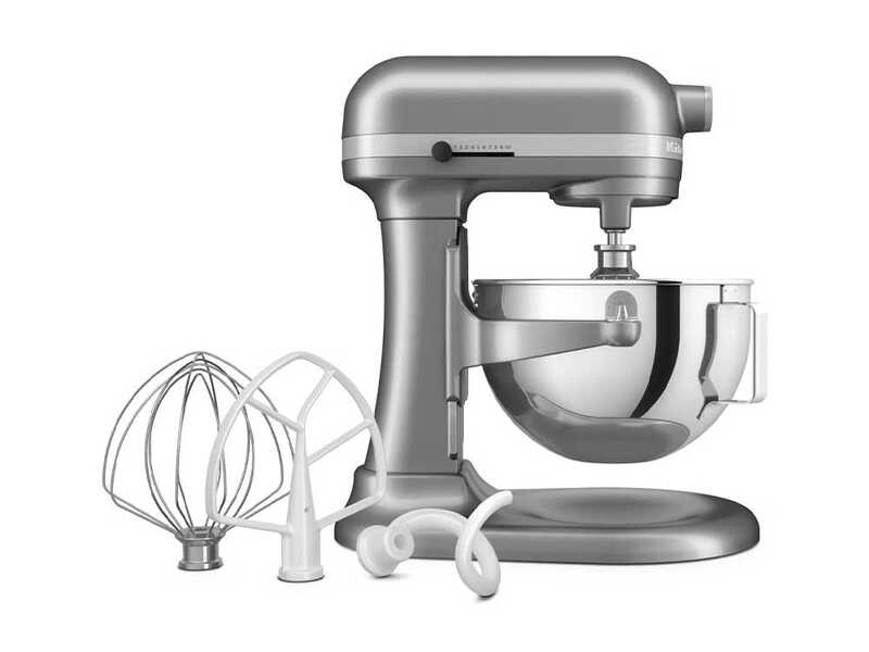KitchenAid Heavy Duty 5KSM55SXX-ECU Argent - Batteur m&eacute;langeur plan&eacute;taire