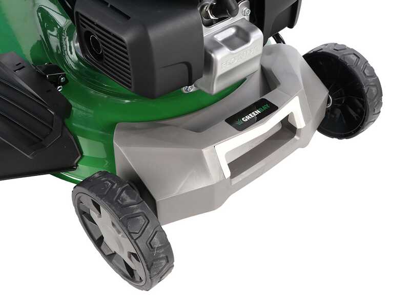GreenBay GB-LM 46 SH - Tondeuse &agrave; gazon tract&eacute;e - 4 en 1 - Moteur Honda GCVx145