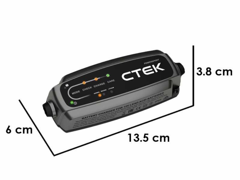 CTEK CT5 PowerSport - Chargeur de batterie mainteneur automatique - 8 phases - 12V 5A