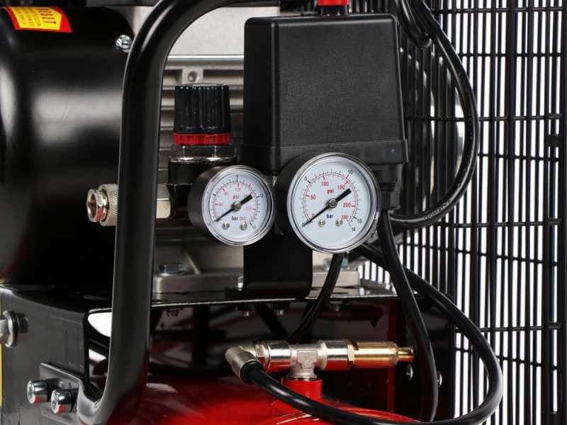 Fiac AB 50/268-2- MC - Compresseur d'air &eacute;lectrique &agrave; courroie - Moteur 2CV - 50 lt