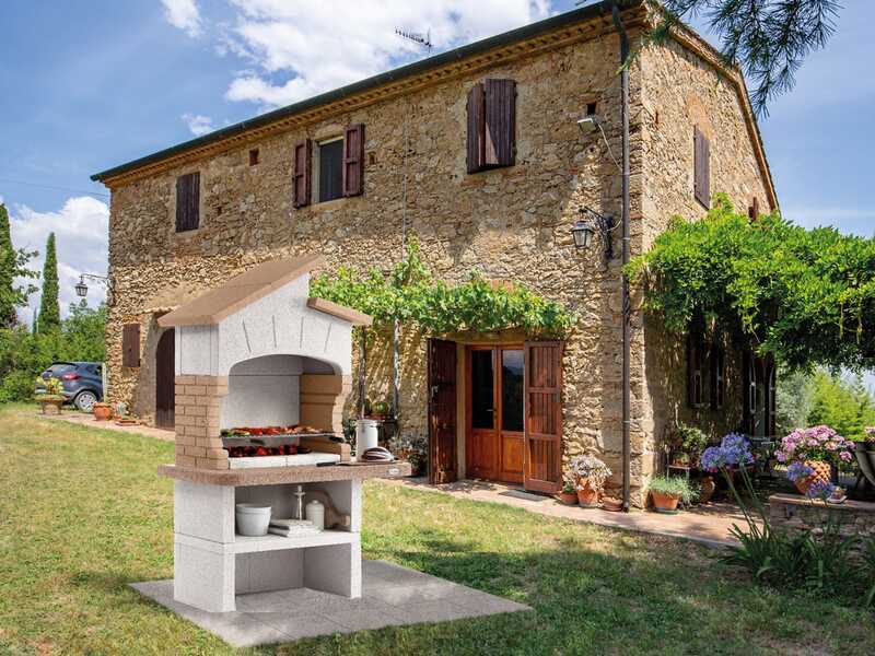 Palazzetti Lido - Barbecue &agrave; bois et charbon en ma&ccedil;onnerie