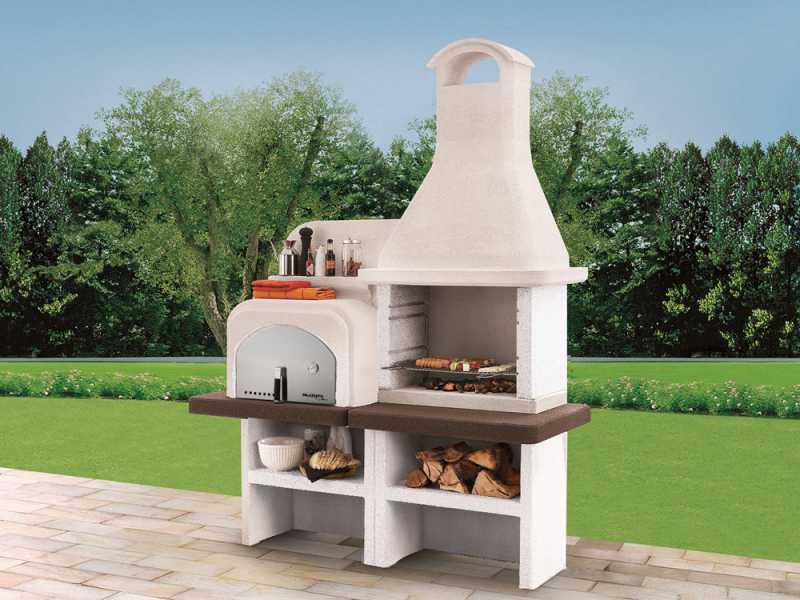 Palazzetti Grado 2 - Barbecue en ma&ccedil;onnerie avec four