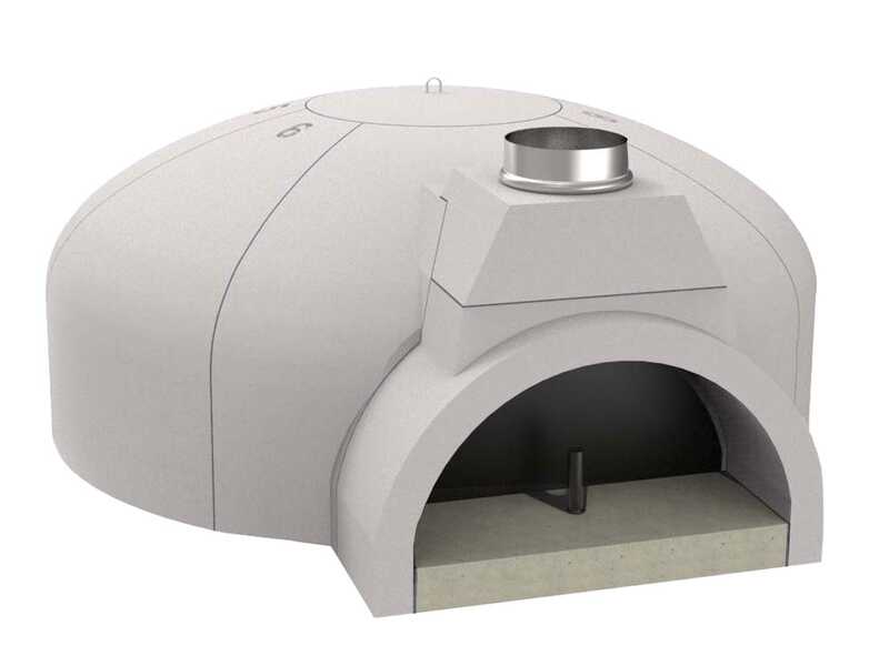 Edilmark FP 140N - Four &agrave; pizza - Surface de cuisson 80mm - Capacit&eacute; de cuisson 10 pizzas