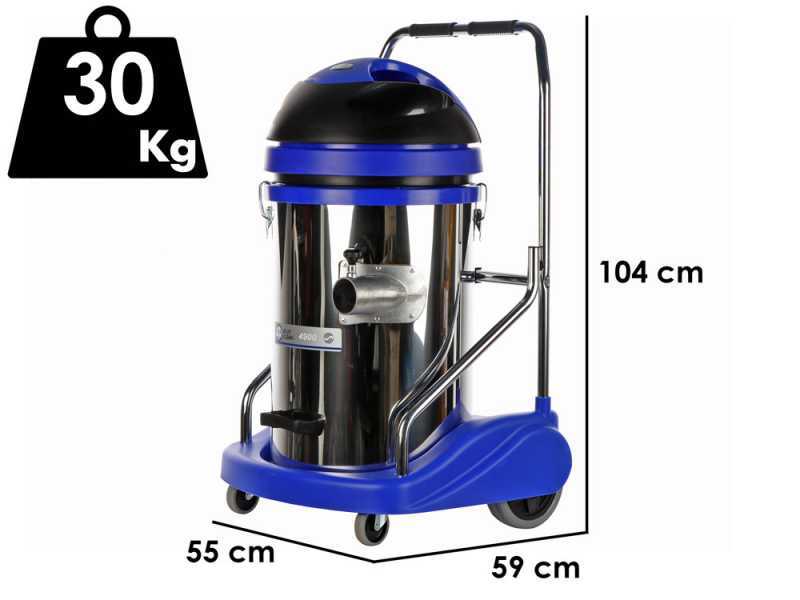 Annovi &amp; Reverberi 4900 - Aspirateur bidon - Cuve Inox 77 L - 3600W