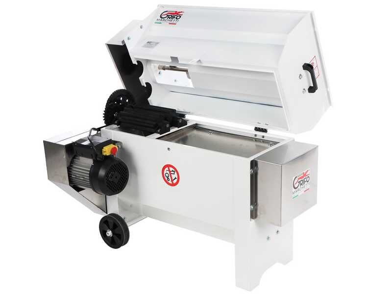 Grifo DVEP20R - &Eacute;grappoir &eacute;lectrique avec pompe et rouleaux