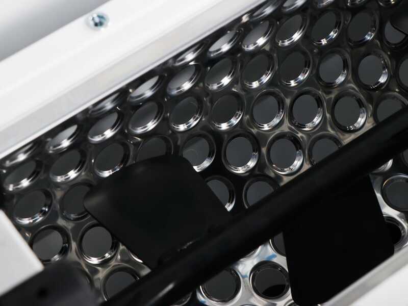 Grifo DVEP20R - &Eacute;grappoir &eacute;lectrique avec pompe et rouleaux