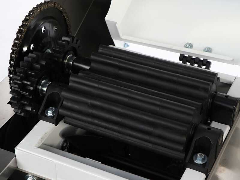 Grifo DVEP20R - &Eacute;grappoir &eacute;lectrique avec pompe et rouleaux