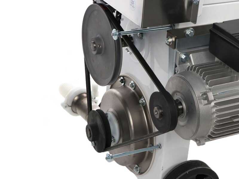 Grifo DVEP20R - &Eacute;grappoir &eacute;lectrique avec pompe et rouleaux