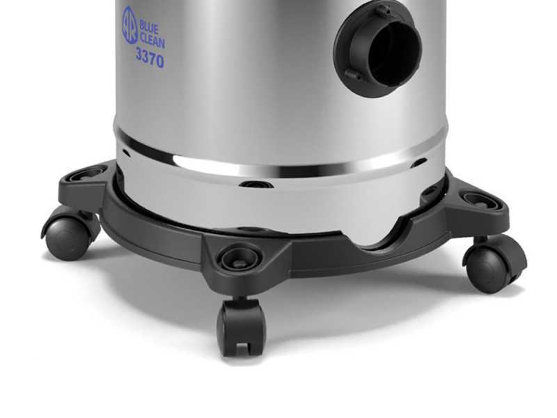 Annovi &amp; Reverberi AR3370 - Aspirateur Bidon multifonctions - Cuve Inox 20 L - 1400W