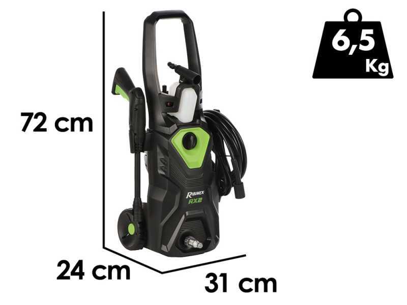 Ribimex RX2 - Nettoyeur haute pression &agrave; eau froide - 130 bar max - D&eacute;bit 480 lt/h