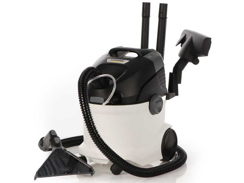 Karcher SE 5- Nettoyeur moquettes - aspirateur liquides avec bidon eau propre/sale 4 L - 1000 W