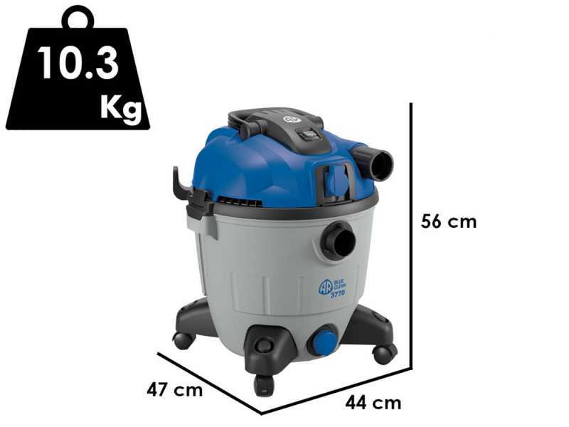 Annovi &amp; Reverberi AR3770 - Aspirateur bidon multifonctions - Cuve Plastique 35 L - 1600W