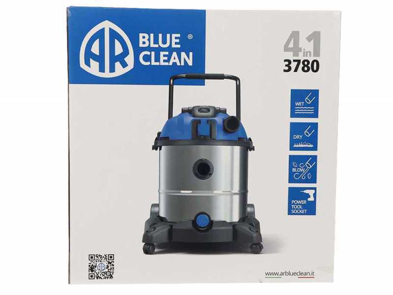 Annovi &amp; Reverberi AR3780 - Aspirateur bidon multifonctions - Cuve Inox 50 L - 1600W
