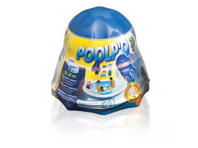 Traitement pour piscines Gre Poolp'o 10 - 20m&sup3; - 500g