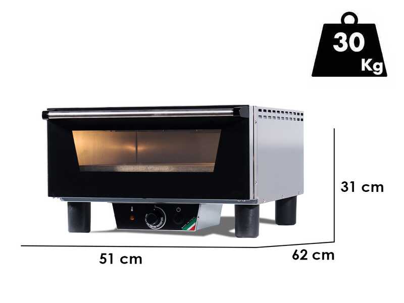 Effeuno Linea N4 - Four &agrave; pizza &eacute;lectrique - 2800 W
