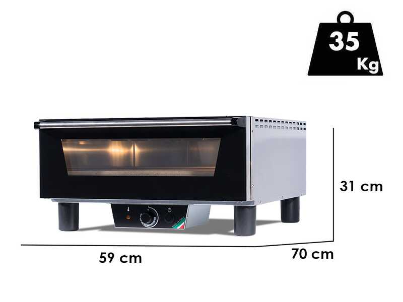 Effeuno Linea N5 - Four &eacute;lectrique &agrave; pizza - 3200 W
