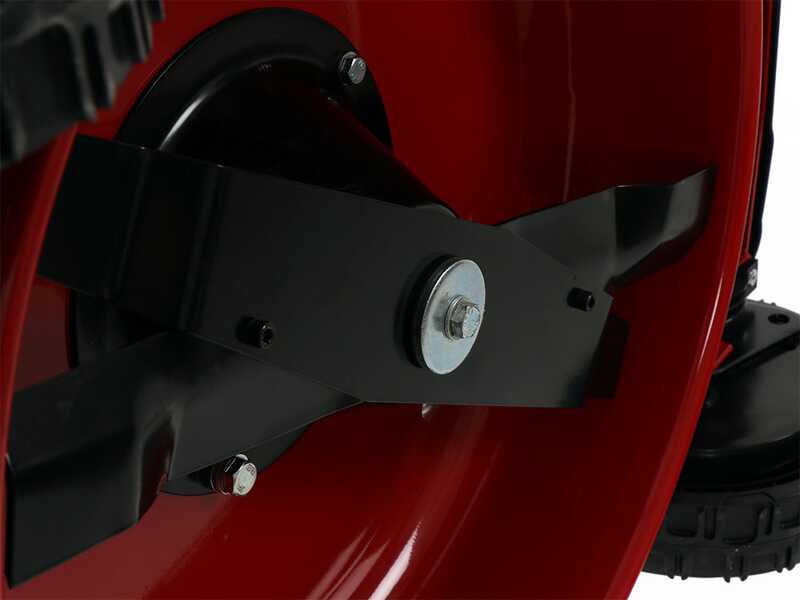 Tondeuse &agrave; gazon thermique tract&eacute;e GRINDER 4x4 SH - Avec moteur Honda GCVx 200  - Coupe 52cm - double lame mulching