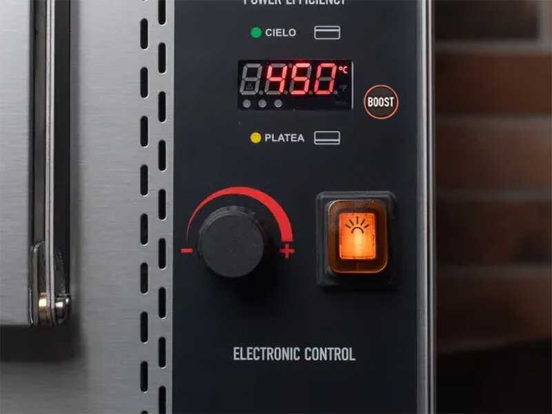 Calory Forni CF62E Mastro - Four &eacute;lectrique &agrave; pizza - Chambre haute