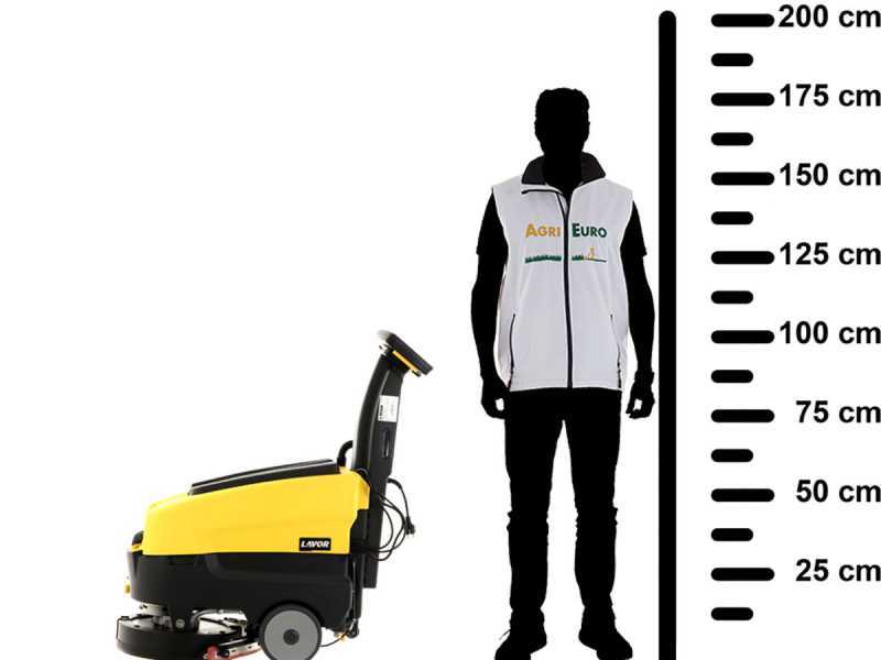 Autolaveuse Lavor L1.5 36E - Laveuse de sol