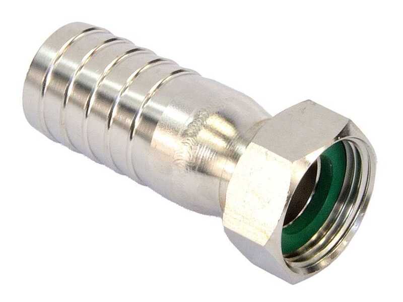 Tellarini ALM 25 MS - Pompe &eacute;lectrique de transfert en acier inoxydable - Raccord droits en acier inoxydable - Monophas&eacute; - 230 V - Choisissez vos raccords !