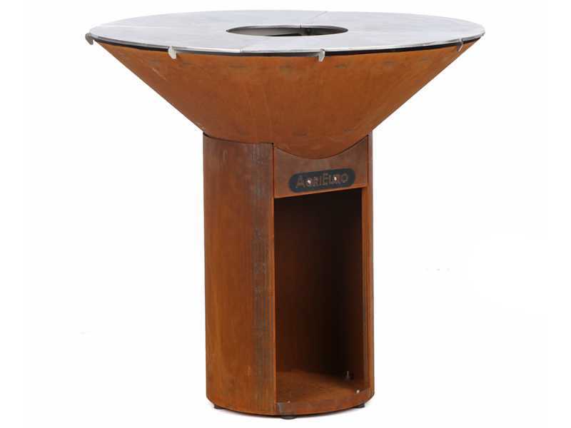 Barbecue &agrave; bois Icon 100 en corten