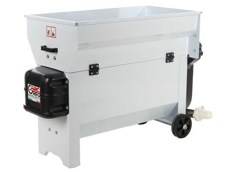 Grifo DVEP30 - &Eacute;grappoir &eacute;lectrique &agrave; cuve - avec protections incluses