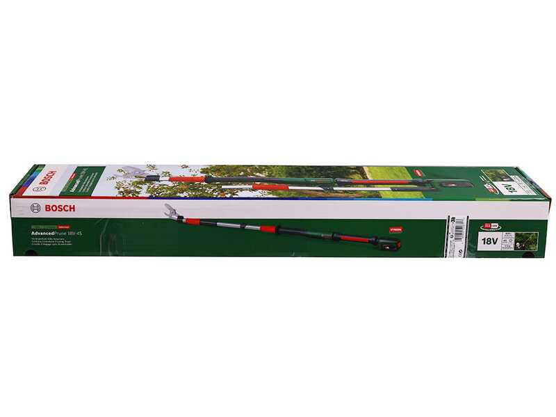 Bosch AdvancedPrune 18V-45 - S&eacute;cateur de taille &eacute;lectrique sur perche - 18V - 2Ah - Diam&egrave;tre de coupe 45mm