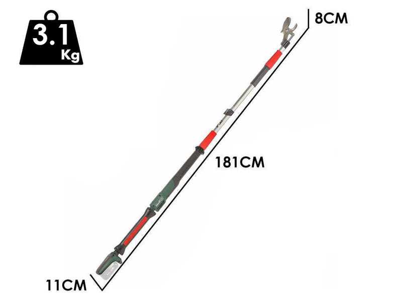 Bosch AdvancedPrune 18V-45 - S&eacute;cateur de taille &eacute;lectrique sur perche - 18V - 2Ah