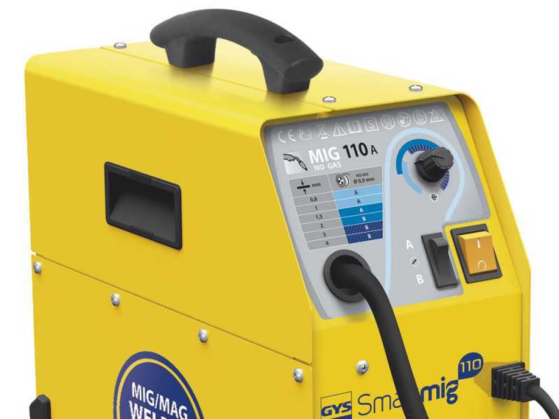 GYS SMARTMIG 110 - Poste &agrave; souder traditionel &agrave; transformateur (MOG : SANS GAS) - &agrave; courant continu (DC)