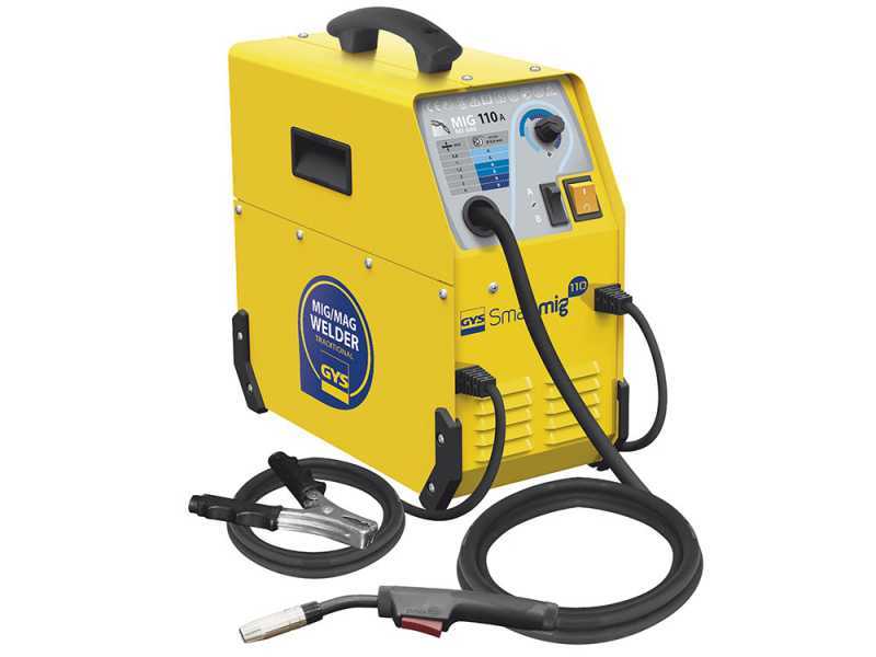 GYS SMARTMIG 110 - Poste &agrave; souder traditionel &agrave; transformateur (MOG : SANS GAS) - &agrave; courant continu (DC)