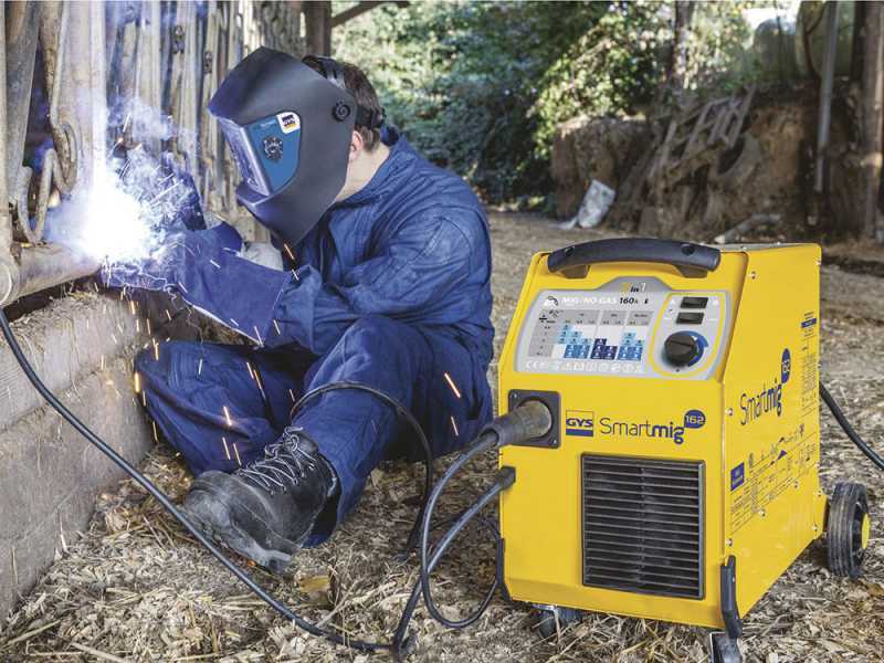 GYS SMARTMIG 160 - Poste &agrave; souder traditionel &agrave; transformateur (MIG/MAG: GAZ, NO GAZ) - &agrave; courant continu (DC)