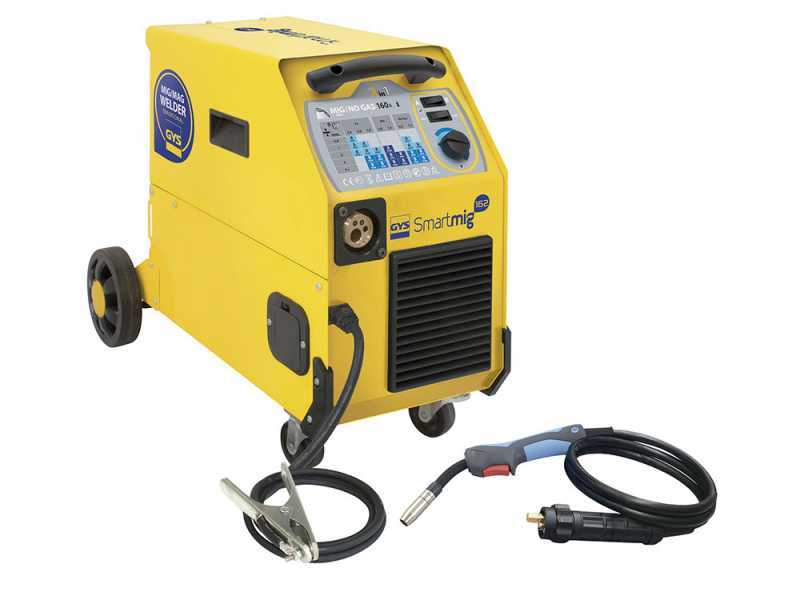 GYS SMARTMIG 160 - Poste &agrave; souder traditionel &agrave; transformateur (MIG/MAG: GAZ, NO GAZ) - &agrave; courant continu (DC)