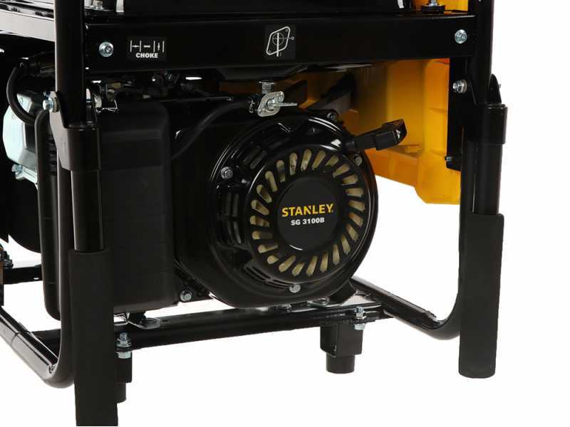 Stanley SIG 3100B - Groupe &eacute;lectrog&egrave;ne &agrave; essence - AVR 2,9 kW - Courant continu 2,6 kW monophas&eacute;