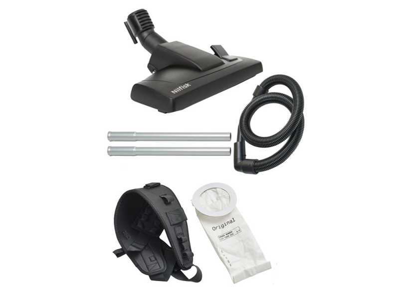 Nilfisk Gd5 Back Hepa Basic EU - Aspirateur &agrave; dos professionnel - 230V - 780W