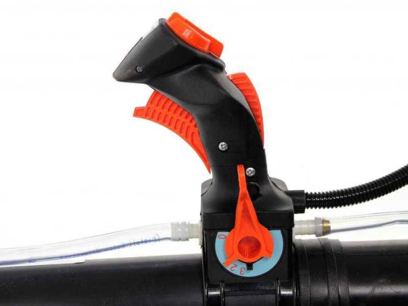 Dal Degan DK 200 - Atomiseur thermique &agrave; dos - Pompe de pouss&eacute;e int&eacute;gr&eacute;e - 80 cm&sup3;