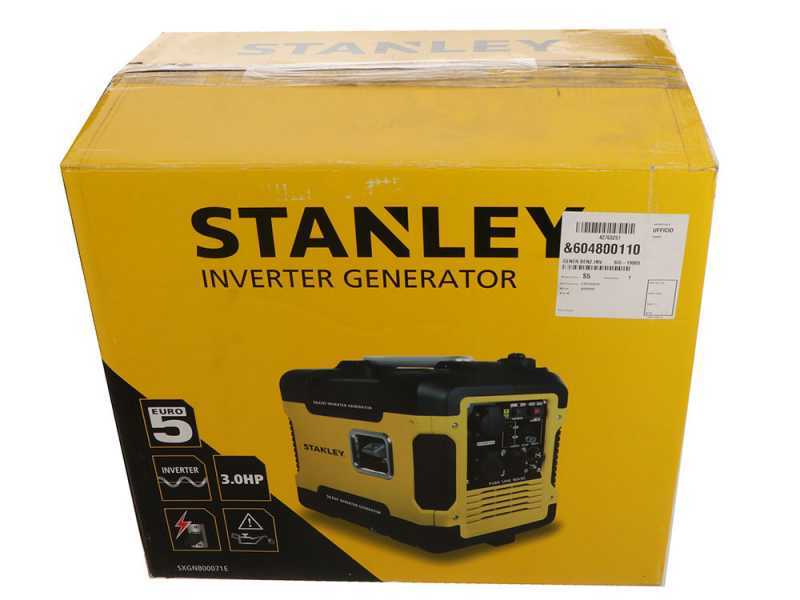 Stanley SIG 1900S - Groupe &eacute;lectrog&egrave;ne inverter 1,88 kW - Courant continu 1,7 kW monophas&eacute;