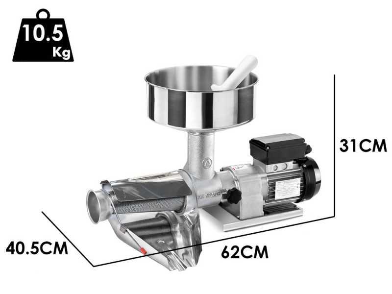 Tre Spade BIG-40 I/I - Presse-tomates &eacute;lectrique - 300W