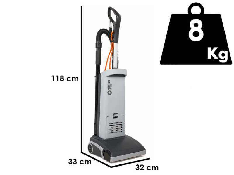 Nilfisk VU500 12 inch SMU EU - Aspirateur-batteur - 900 W
