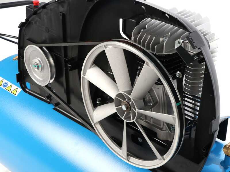ABAC EXT A29B 90 CT3 - Compresseur d'air &eacute;lectrique triphas&eacute; &agrave; courroie - Moteur 3 CV - 90 L