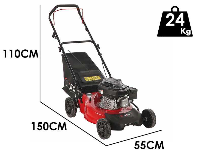 Rato Multipower RMP46Q - V125 - Tondeuse thermique - Moteur Rato de 127 cm3