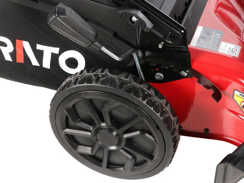 Rato Multipower RMS46Q - V145 - Tondeuse &agrave; gazon thermique tract&eacute;e - Moteur Rato de 144 cm3