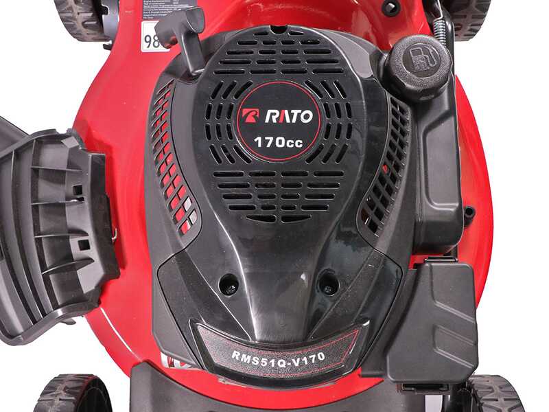 Rato Multipower RMS51Q-V170 - Tondeuse thermique tract&eacute;e - Moteur Rato de 170 cm3