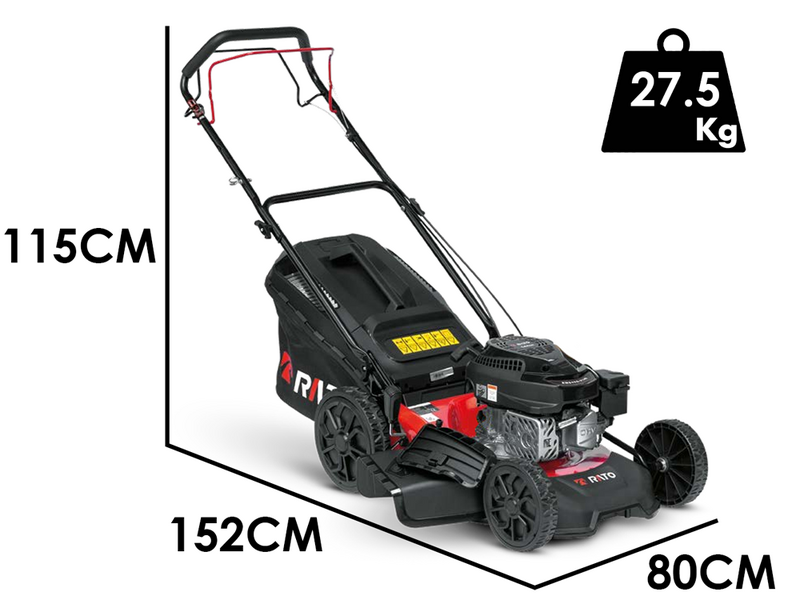 Rato Multipower RMS51Q-V170 - Tondeuse thermique tract&eacute;e - Moteur Rato de 170 cm3