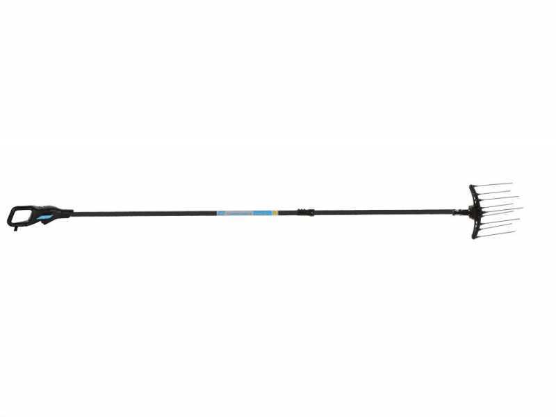 Campagnola Hercules 6 ECO Plug-in - Perche en carbone de 150-220 cm - Peigne vibreur &eacute;lectrique &agrave; batterie - 21.6V 5Ah