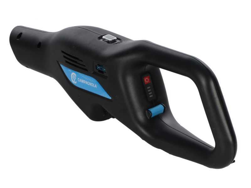 Campagnola Hercules 6 ECO Plug-in - Perche en carbone de 150-220 cm - Peigne vibreur &eacute;lectrique &agrave; batterie - 21.6V 5Ah