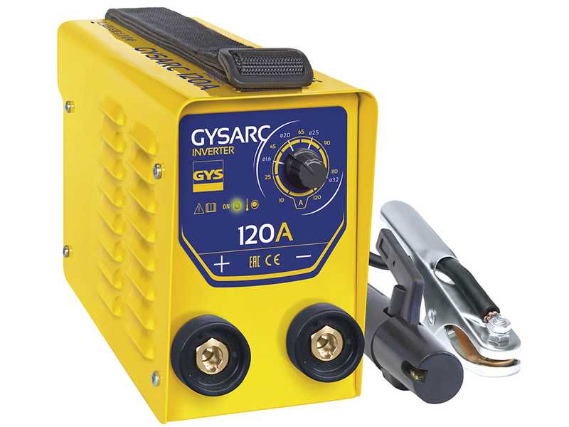 GYS GYSARC 120 - Poste &agrave; souder &agrave; Inverter (MMA) - &agrave; courant continu (DC)