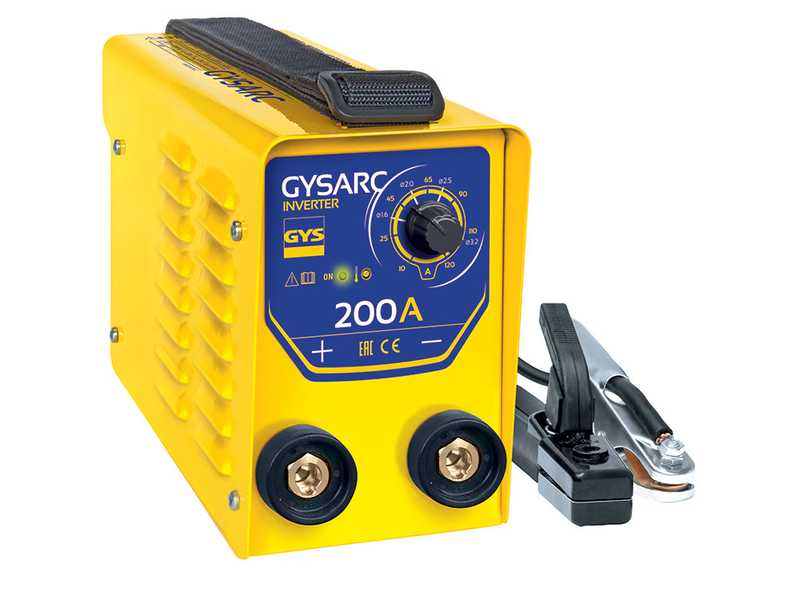 GYS GYSARC 200 - Poste &agrave; souder Inverter (MMA) - &agrave; courant continu (DC)
