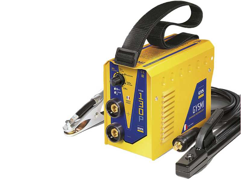 GYS GYSMI 130P - Poste &agrave; souder Inverter (MMA) - &agrave; courant continu (DC) - Mallette